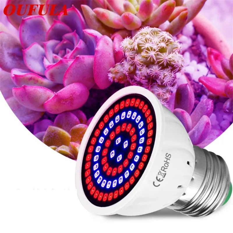

WPD LED Plant Growth Lamp E27 B22 MR16 Gu10 Red And Blue Spectrum Fill Light 220V-240V