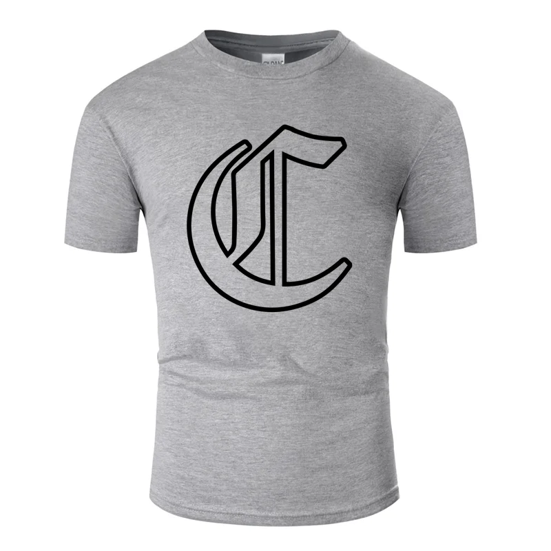 Men-Gray Смешной Юмор c chicago outline футболка для мужчин мужские большой размер S~ 5xl Новинка Мужская футболка хлопок круглый воротник футболка - Цвет: Men-Gray