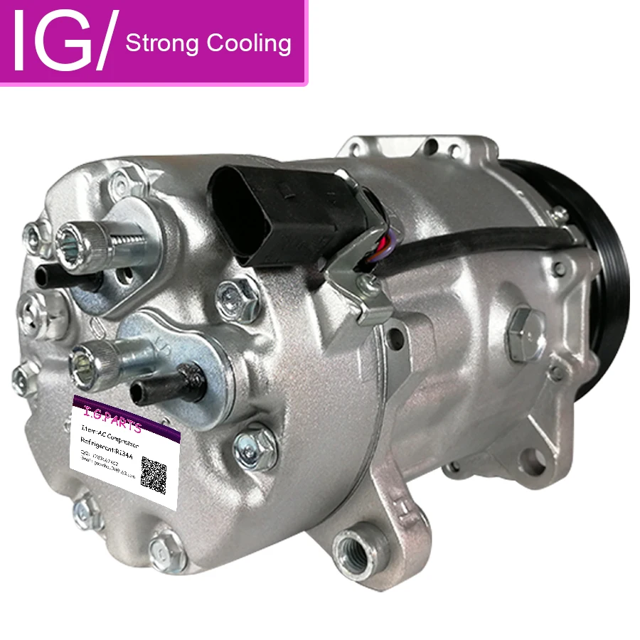 Для новых компрессор кондиционера Volkswagen Golf 2.0L 1.8L 1.9L 1J0820803A 1J0820803F 1J0820803K 1JO820805 1C0820191 19193645 1J0820803F