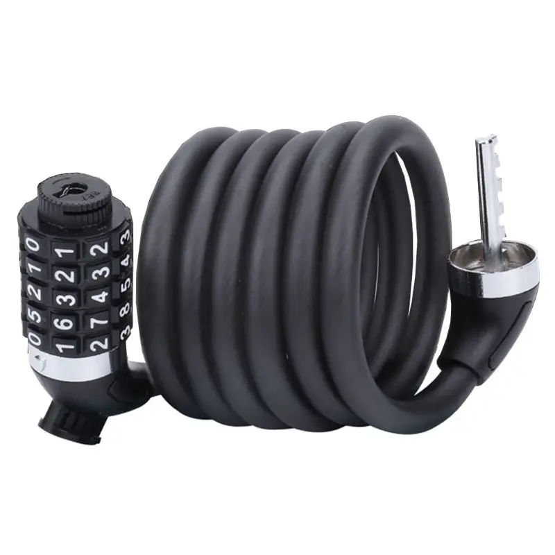 

Bicycle Chain Lock With 5-Digit Resettable Number And Mounting Bracket