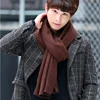 2022 NEW Arrived Men Scarf Knit Spring Unisex Thick Warm Winter Scarves Long Size Male Cashmere Warmer women's Scarves ► Photo 2/6