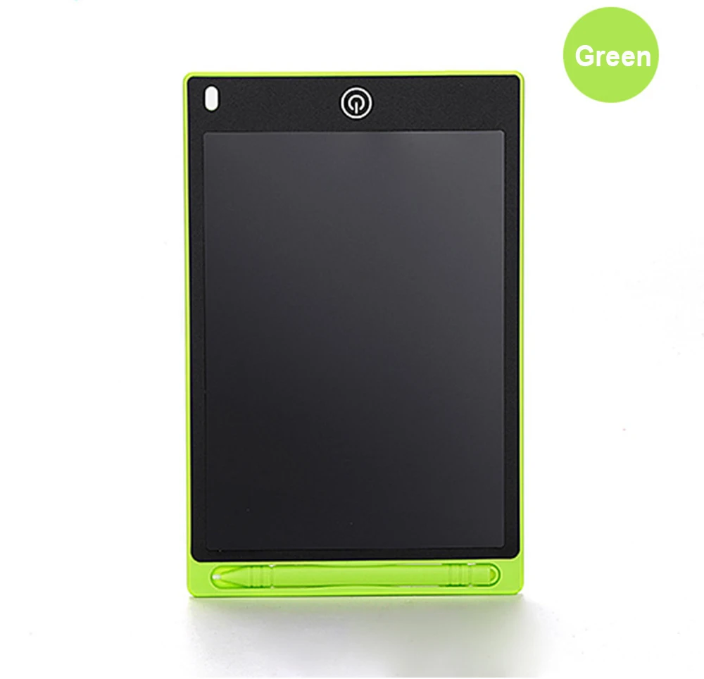 Green Планшет для письма 8,5 дюймов детская доска для рисования ЖК цифровой для рукописного ввода на планшете колодки портативный электронный планшет ультра-тонкая панель - Цвет: Green
