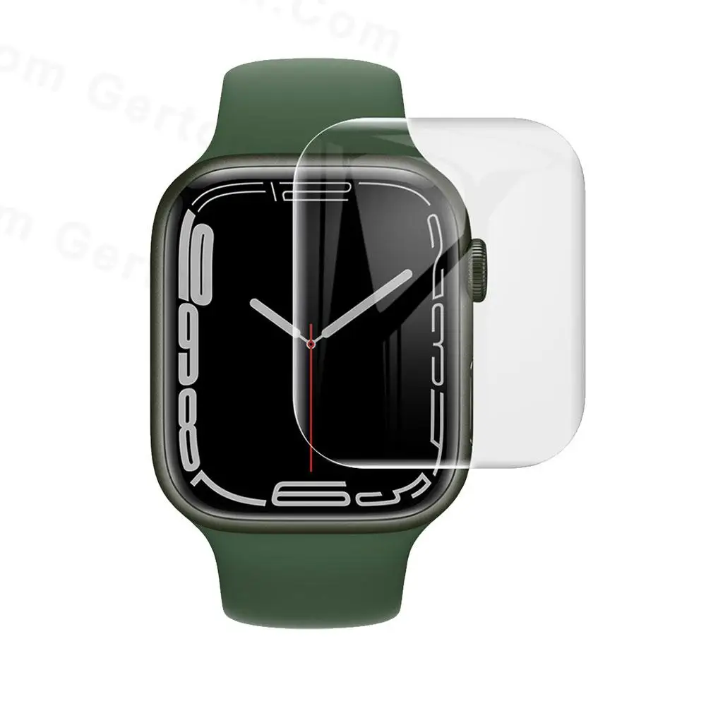 Soft Hydrogel Full Screen Protector Film For Apple Watch 8 7 6 SE 5