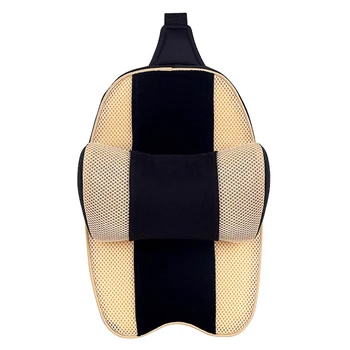 

Car Seat Headrest Car Neck Pillows Filled Fiber Cushion Pad Memory Foam Head Rest Auto For Travel Support Car Seat Accessories