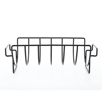 

Outdoor Non Stick Rib Shelf Chicken Home Hiking BBQ Stainless Steel Camping Durable Barbecue Holder