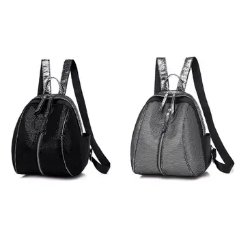 

Women Girls Nylon Backpack Casual Travel Rucksack Laptop Daypack Student Bookbag