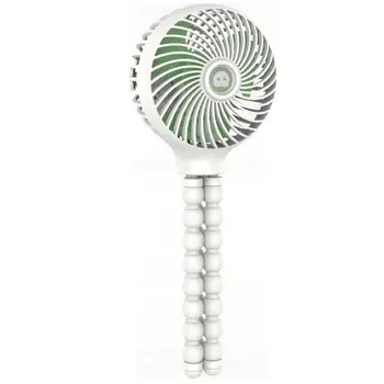 

Mini Portable Fan Hanging Octopus Shape Stand Adjustable Handheld Usb Charging Fan Cooler For Students baby outdoor indoor gifts