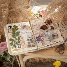 

Diy Flat Sticker Scrapbooking Album Pet Sticker Plant Flower Stickers