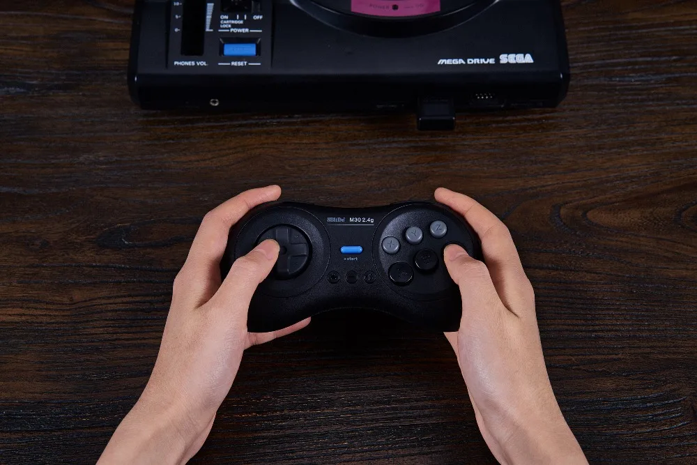 8Bitdo M30 беспроводной Bluetooth игровой контроллер 6 кнопок геймпад для SEGA классика/переключатель/macOS/пара/Raspberry Pi