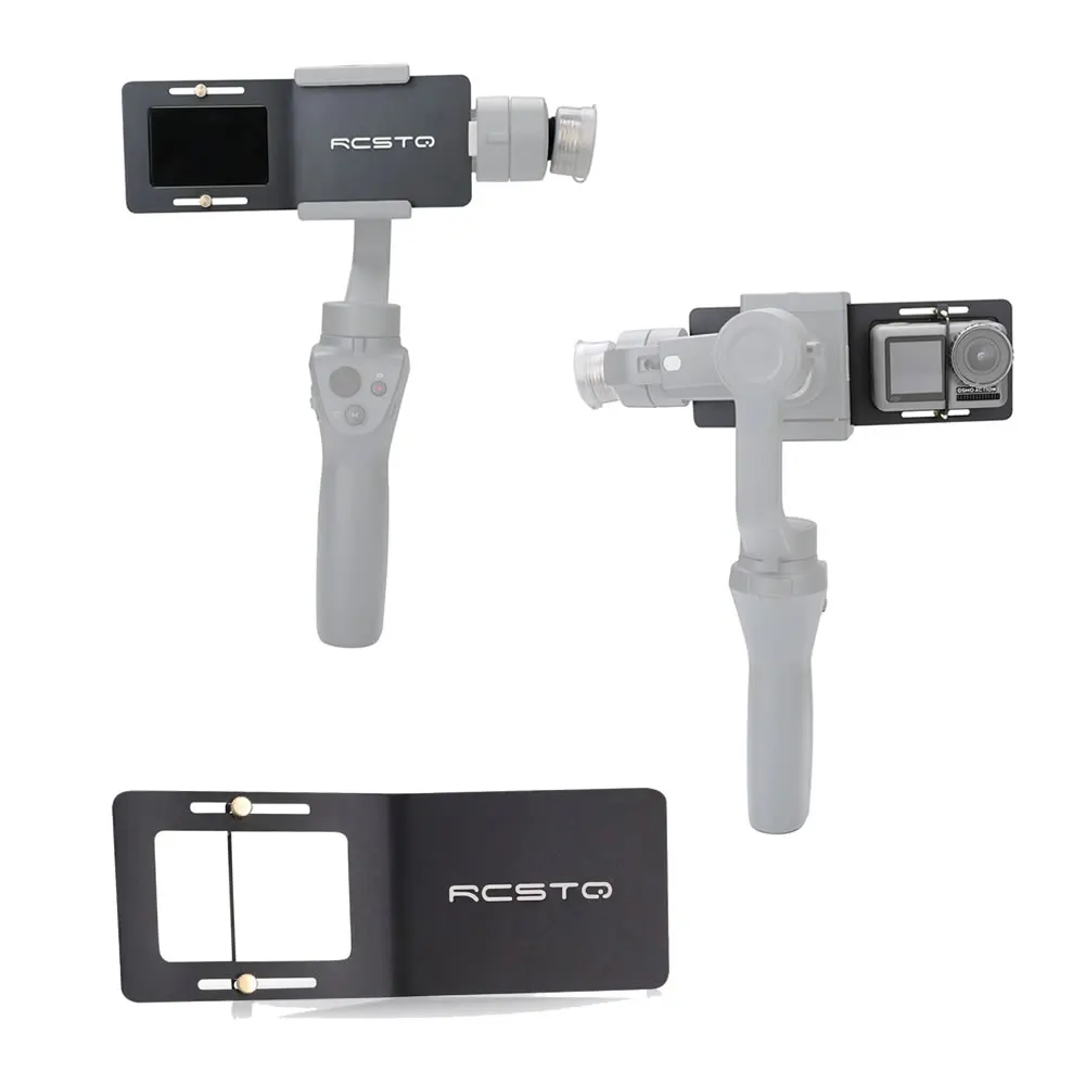 Ручной шарнирный адаптер переключатель крепление пластина для GoPro Hero 7 6 5 3 3+ 4k камеры для DJI осмо2 Zhiyun Smooth Q Мобильные аксессуары