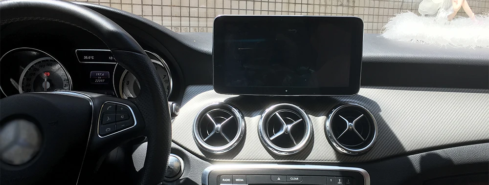 10,25 дюймов 4G 64G Android для Mercedes Benz MB GLA X156~ NTG автомобильный радиоэкран gps навигация Bluetooth WiFi Navi