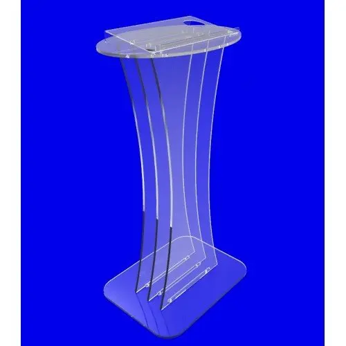 Прозрачный Акриловый Lucite Подиум Кафедра Трибуна из оргстекла