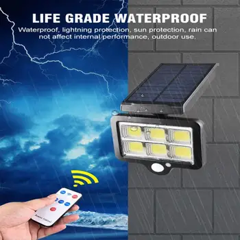 

Solar Light Human Body Induction Courtyard Outdoor Super Bright LEDwaterproof Rural Wall Light Street Light Remote Control Light