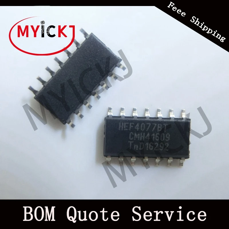 

HEF4077BT 10PCS Quadruple exclusive-NOR gate IC CHIP SOP14