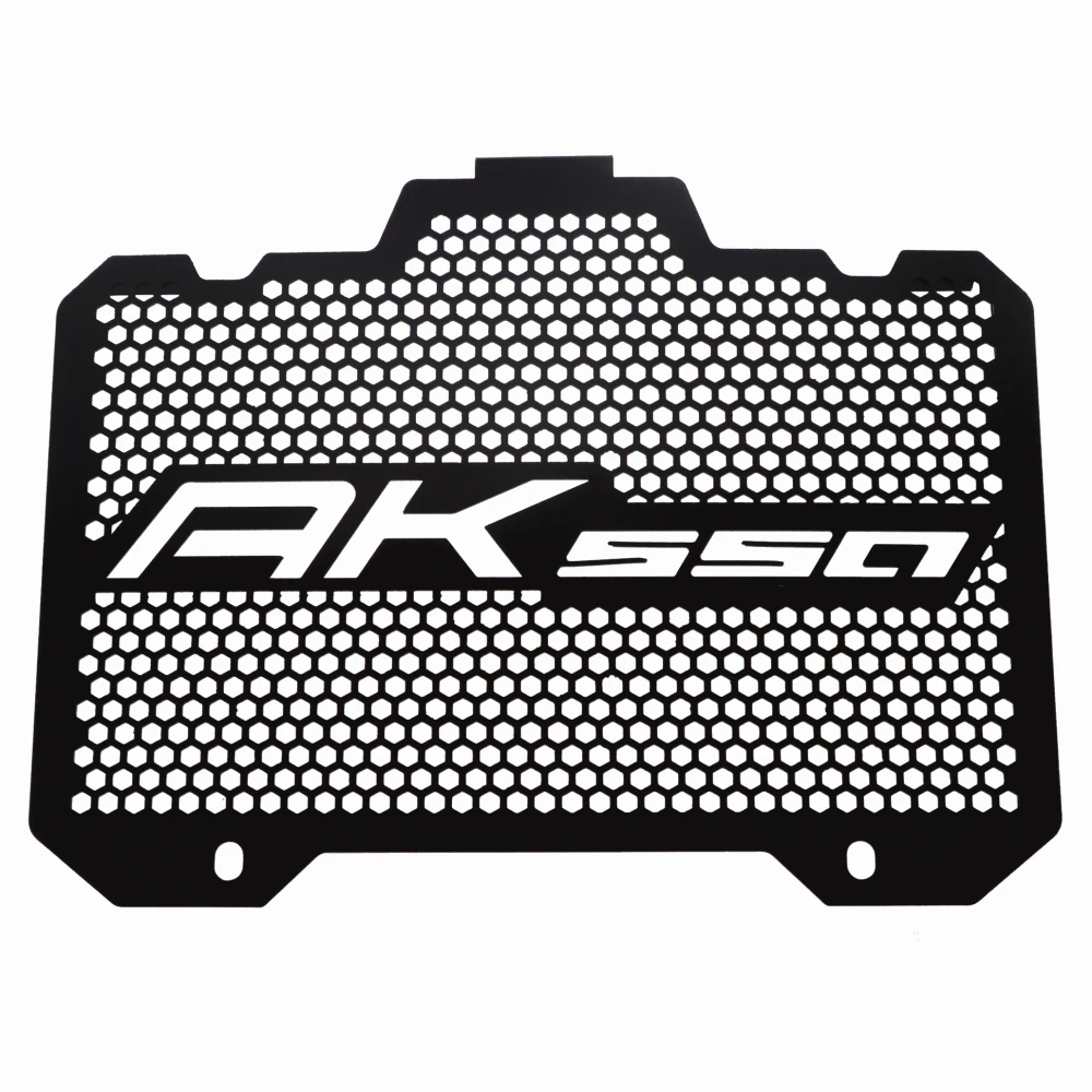 black MKLIGHTECH для KYMCO AK550 AK 550- алюминиевый радиатор мотоцикла Защита радиатора защита резервуара для воды - Цвет: black