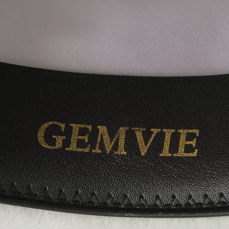 GEMVIE 17 см белая шляпа шерстяного войлока ручной работы перо шляпа-цилиндр для Для мужчин Для женщин костюм безумного Шляпника фетровая шляпка шерстяная шляпа волшебника фигурки жениха и невесты;