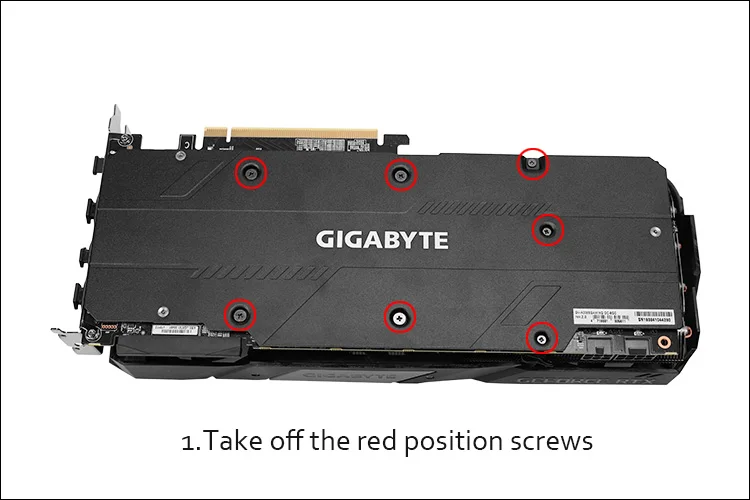 Курган GPU водоблок для Gigabyte RTX 2080 SUPER Gaming OC Windforce полное покрытие GPU кулер BS-GIG2080S-PA