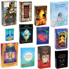 78 adet Wizards Tarot kartı cinsel Magic temel Tarot melek cevaplar Oracle kartları ada zaman sağlık aşk güverte oyun oyuncak