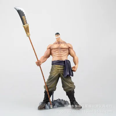 Аниме one piece/Sea King Group Vertical Тип четыре императора папа белая борода Гараж Комплект надгробная плита в штучной упаковке модель украшения