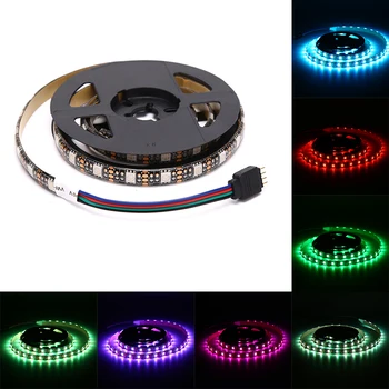 

USB LED Strip Light White TV Backlight Lamp Self Adhesive Flexible Tape Wire