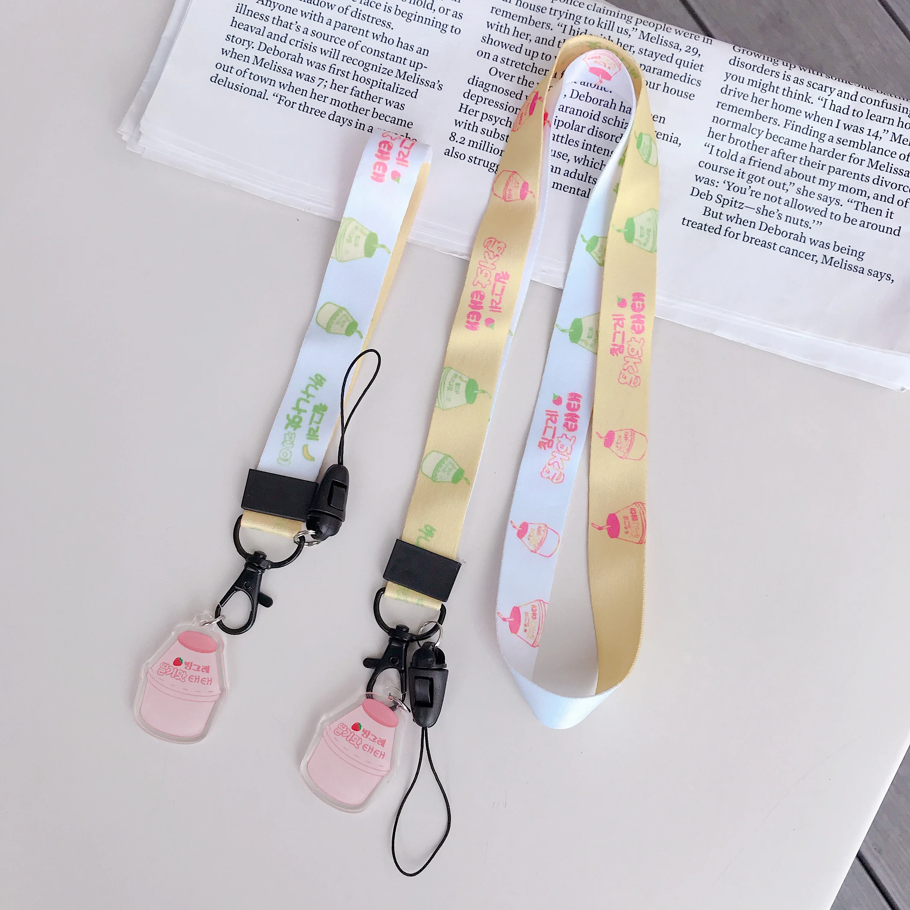 Милый Мультфильм Crayon Shinchan авокадо кролик ремни Ремешок для телефонов iPhone XR samsung камеры GoPro USB флэш-накопители ключи