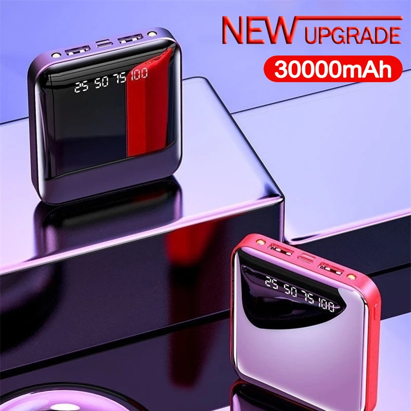 Внешний мини аккумулятор с 2 мя USB портами 30000 мАч|Внешние аккумуляторы| |