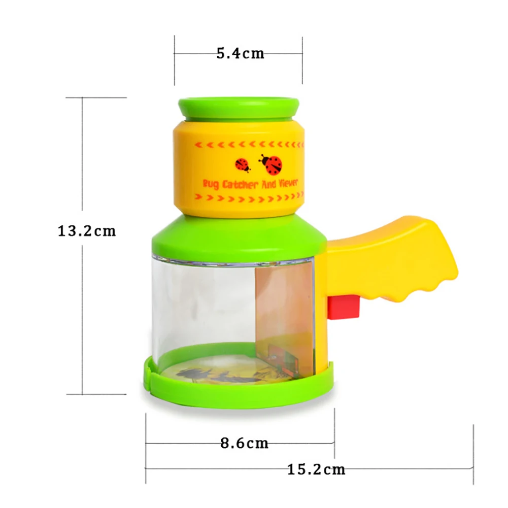 Bug Insect Catcher Viewer Box Microscope Magnifier Backyard Explorer Kids Toy science Toys for Children