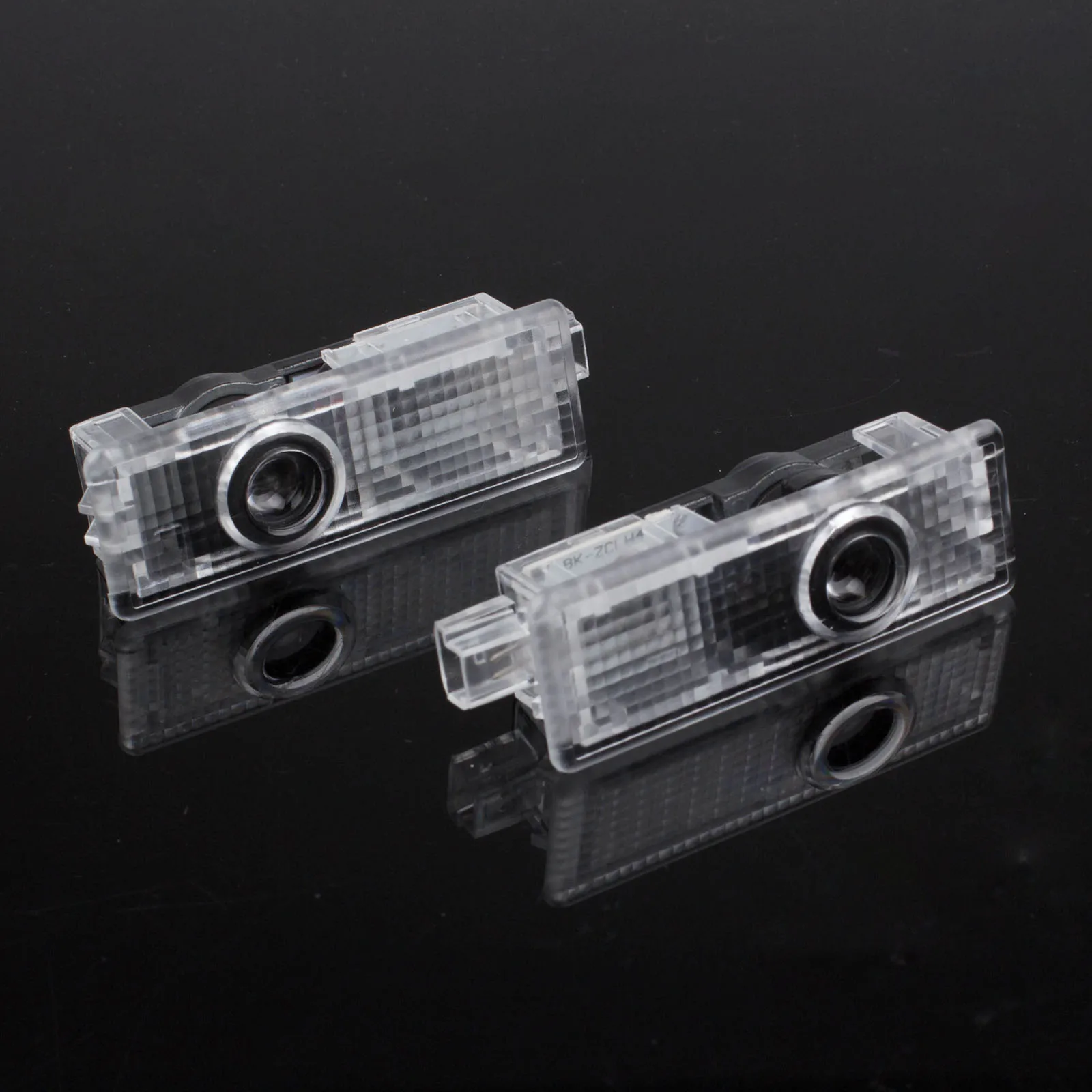  2x For AUDI Car Door LED CIRCLE Ghost Shadow Light Audi Logo Projector Courtesy Lights Auto Backlig - 32898238428
