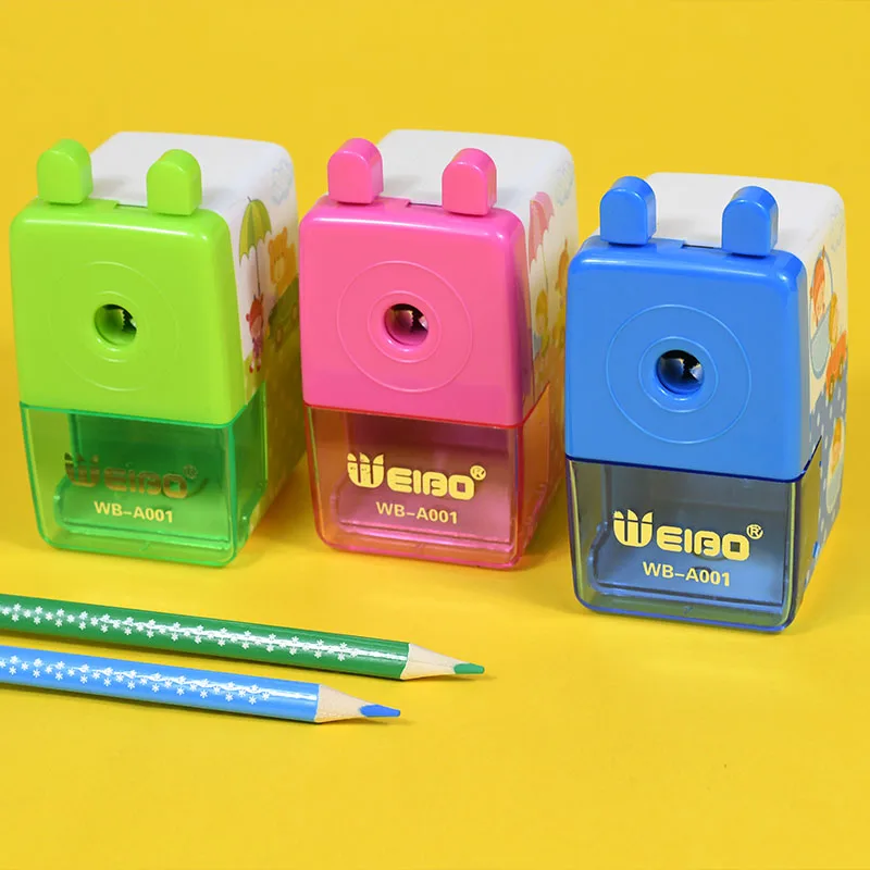 A001pencil sharpener pencil cutter Rotary Office School knife smooth sharpening school stationery | Канцтовары для офиса и