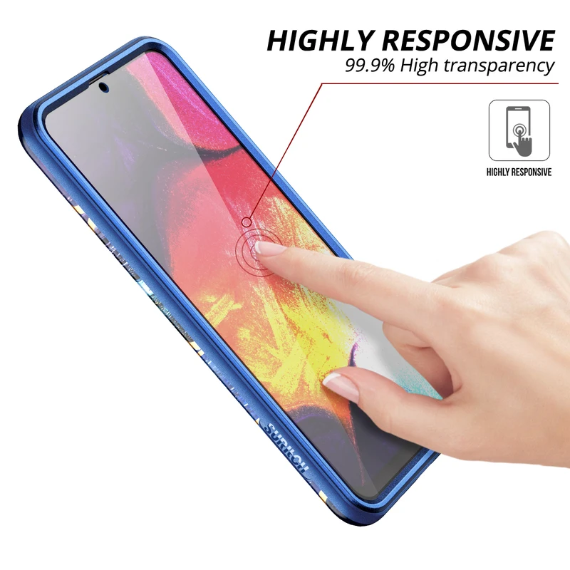 Для Samsung Galaxy S9 S10 Note9 9 10 plus S10e A50 мраморный Бампер Защитный чехол встроенный