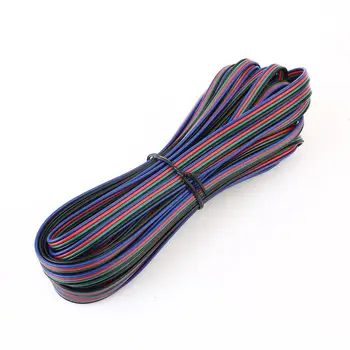 

10M Extension Wire Connector Cable Cord For 3528 5050 RGB LED Strip Colorful