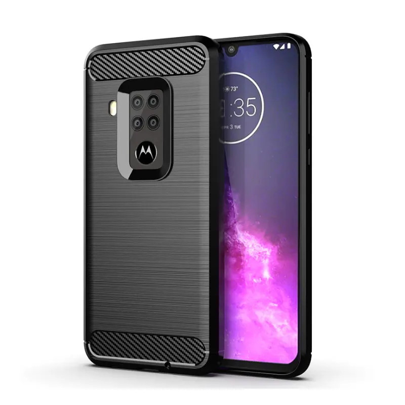 Кольцо Броня чехол для Motorola Moto One Zoom противоударное металлическое кольцо держатель задняя крышка для Moto One Pro чехол для телефона s бампер - Цвет: soft