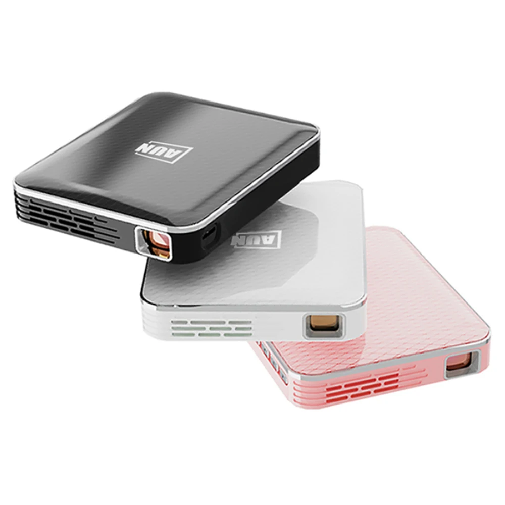 Very Cheap eK1zy AUN MINI projecteur X3, miroir d'écran de téléphone Android/IOS, système multimédia, projecteur Portable pour Home Cinema 1080 P, projecteur 3D