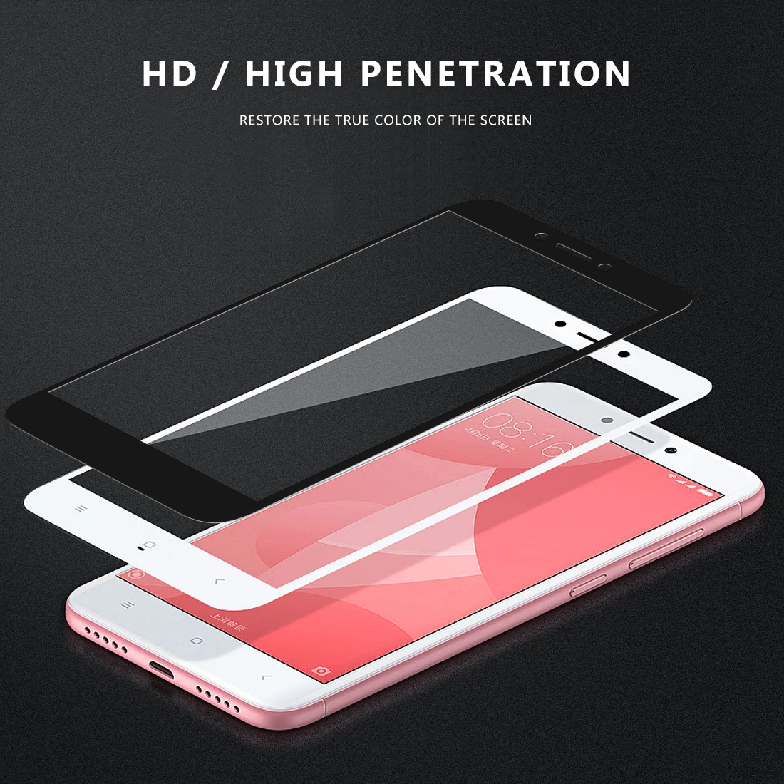 

9D Full Cover tempered glass for Redmi 5/6/7 Screen Protector for Redmi 5A 6A 6Pro screen protective glass