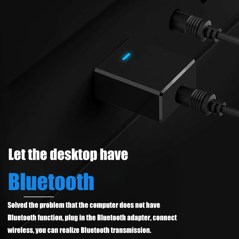 GOOJODOQ Bluetooth 5,0 адаптер hdmi передатчик и приемник беспроводной ключ USB 2-в-1 для ПК ТВ автомобиля Bluetooth Музыка Аудио дома Динамик