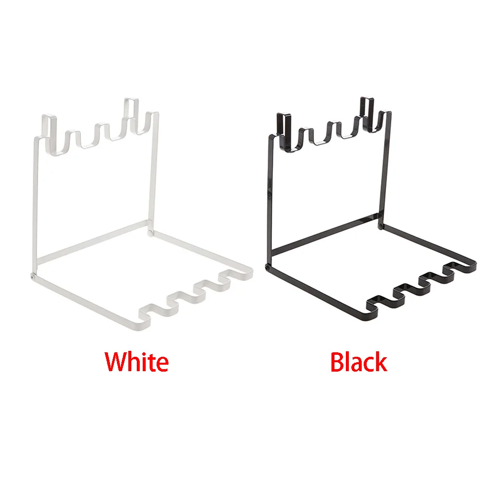 Wrought Iron Plastic Bag Holder Storage Hook Rack Foldable