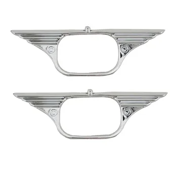 

chrome Side Light Turn Signal Lamp Cover Trim Car FOR HILUX VIGO 2008
