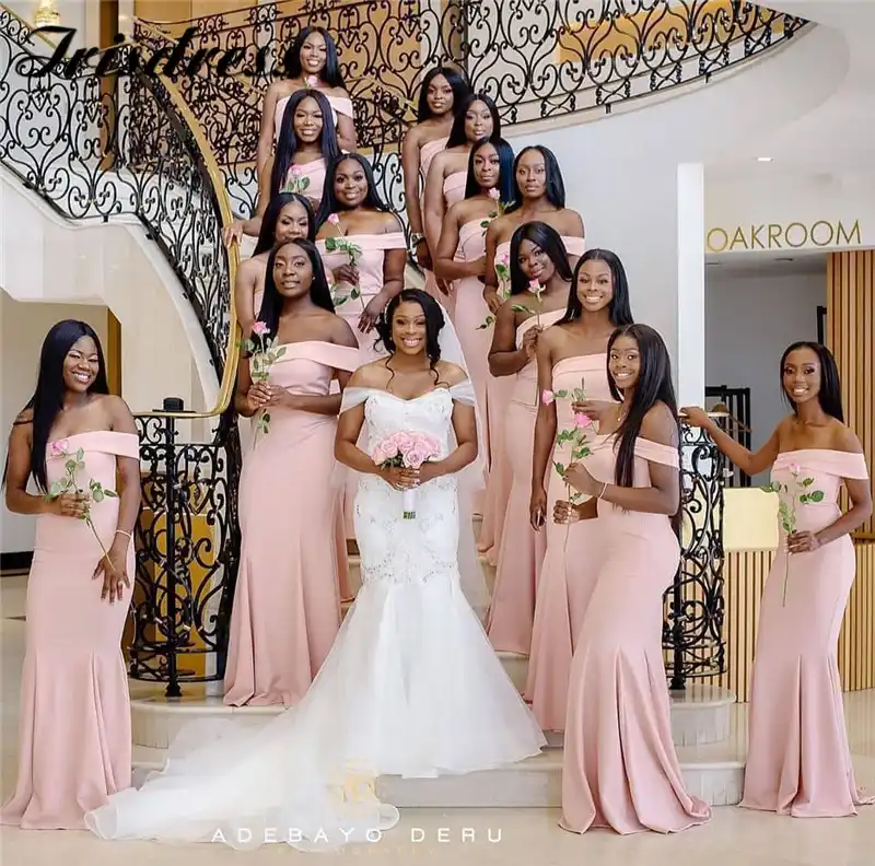african maid of honor dresses