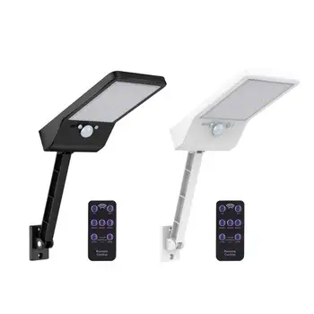 

48 Led Solar Light Motion Sensor Night Light Dimming Motion Sensor Waterproof Garden Lamp With Remote Garden Wall Light