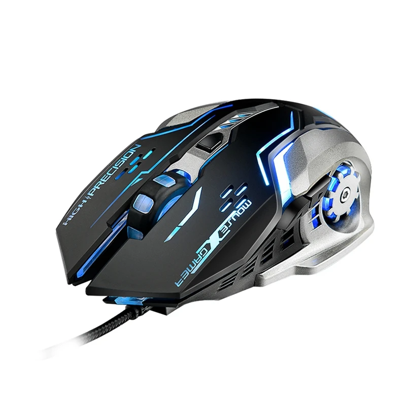 G815 Gaming Mouse 3200Dpi 6 Buttons Led Backlight Usb Wired Optical Mice For Pubg Lol Dota 2 Pc Lap