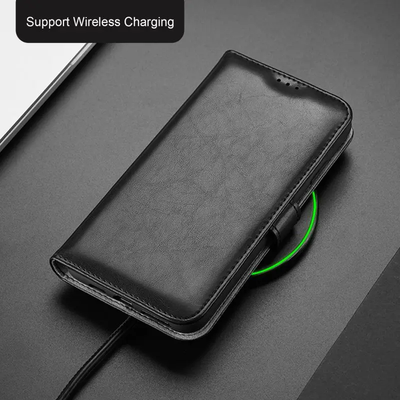 

PU Leather Covers Full Protective Cases For IPhone 11 Pro With Holder Side Magnetic Buckle Rear Suction Buckle And 3 Card Slots