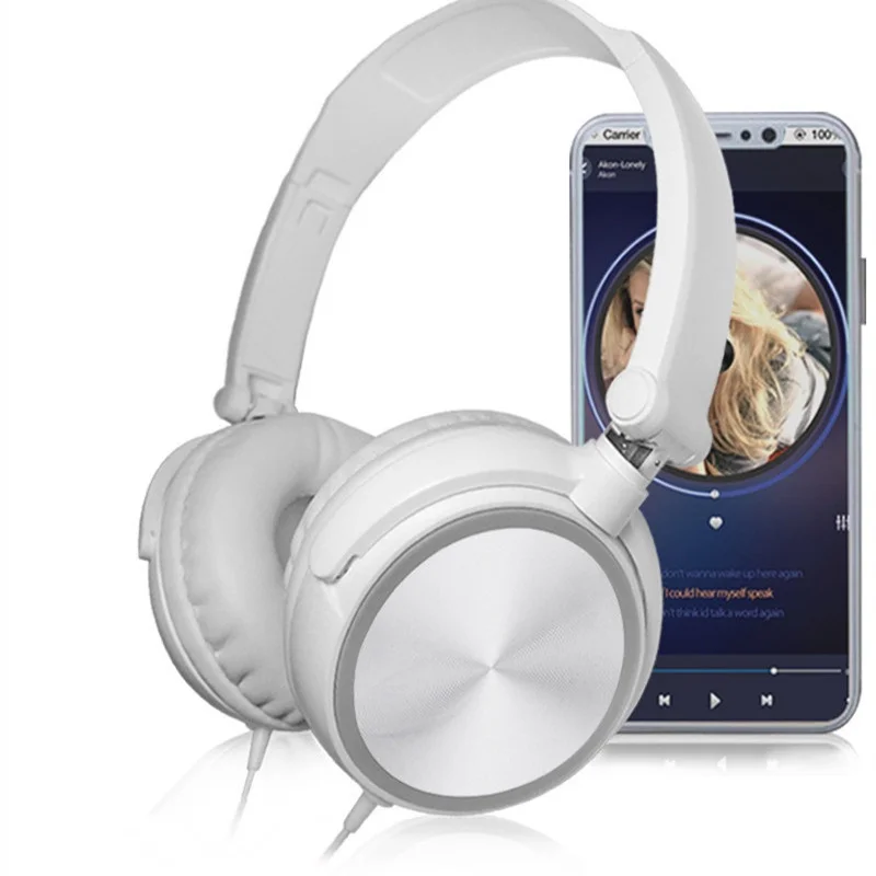S1 Wired Bass Stereo Headphones Over Ear Music Gaming Headset Foldable Earphone With Mic For Sony Xiaomi Huawei PC XBOX PS WII