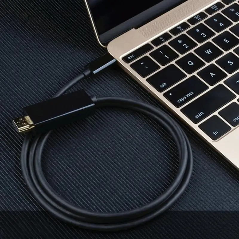 USB 3,1 к HDMI адаптер Шнур тип-c HDMI 4 к видео кабель высокая производительность цифровой чип обработки для USB-C ноутбук телефон