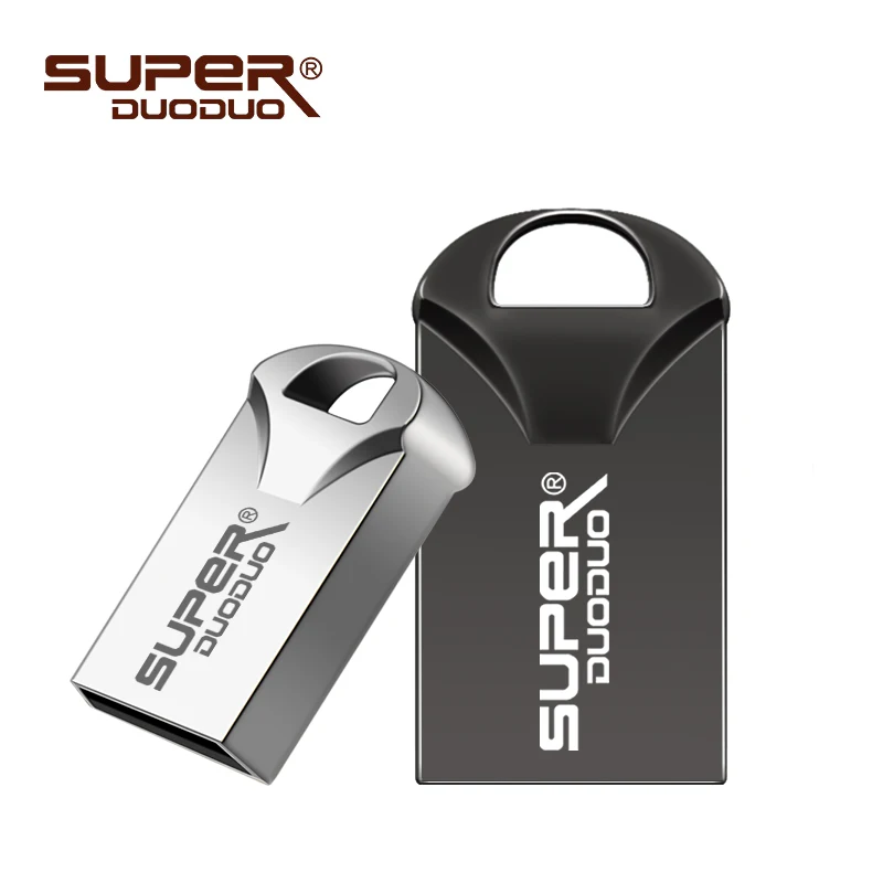 Мини USB флеш накопитель 2 0 64 ГБ 32 16 4 Гб карта с кольцом для ключей 128 U диск в