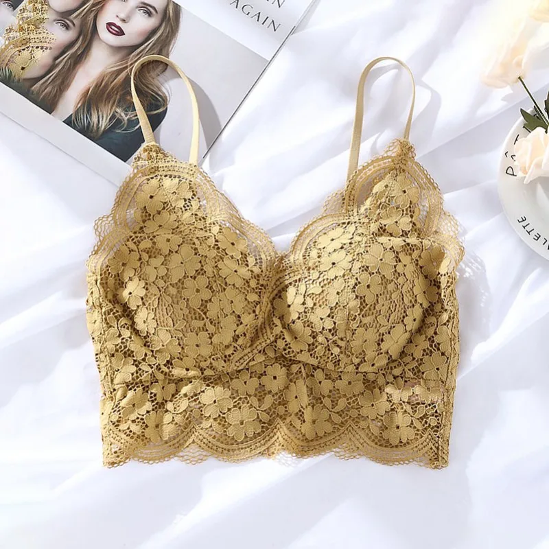 Сексуальный женский кружевной Бюстгальтер Bralette во французском стиле нижнее