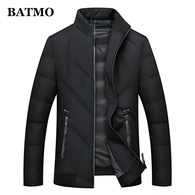 BATMO 2019 Новое поступление высокое качество зима 80% белый куртки-пуховики для мужчин, мужская зимняя куртка, плюс-Размер L-4XL 8803