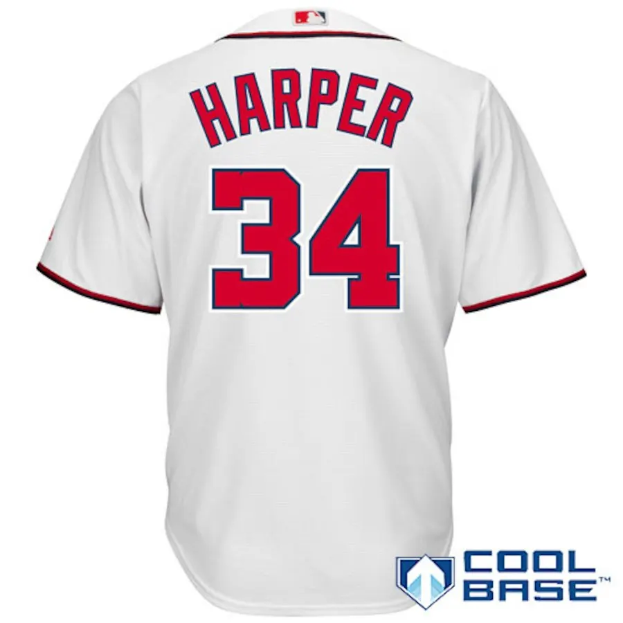 Мужская футболка с принтом "The Washington Max Scherzer Bryce Harper"
