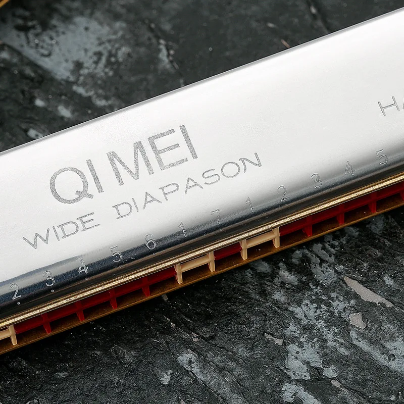 CMO 28 Hole Wide Range Accent C Harmonica Students Adult Beginners Wind Instruments Manufacturers Direct Selling