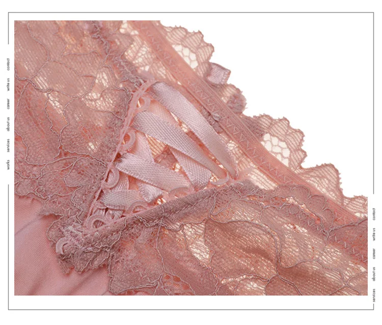 CINOON New Sexy Panties Women Lace Low-waist Briefs Female Hollow Out Underwear Ladies Underpants Intimates G String Lingerie (11)