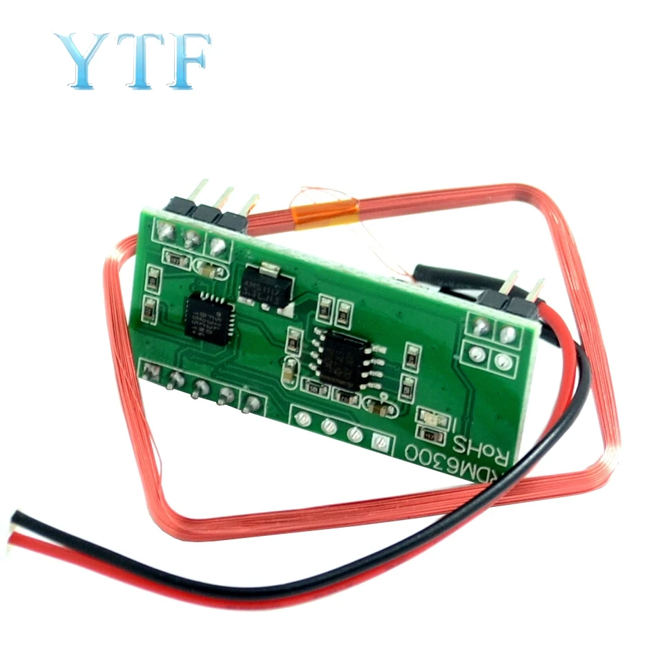 125 кГц RFID считыватель Модуль RDM6300 UART Выход Система контроля доступа